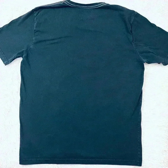 Tommy Hilfiger “Let It Ride” Motorcycle Black Crew Neck 100% Cotton Tee Size L - Picture 6 of 10